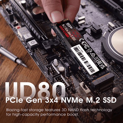 Silicon Power UD80 500GB M.2 NVMe Internal SSD